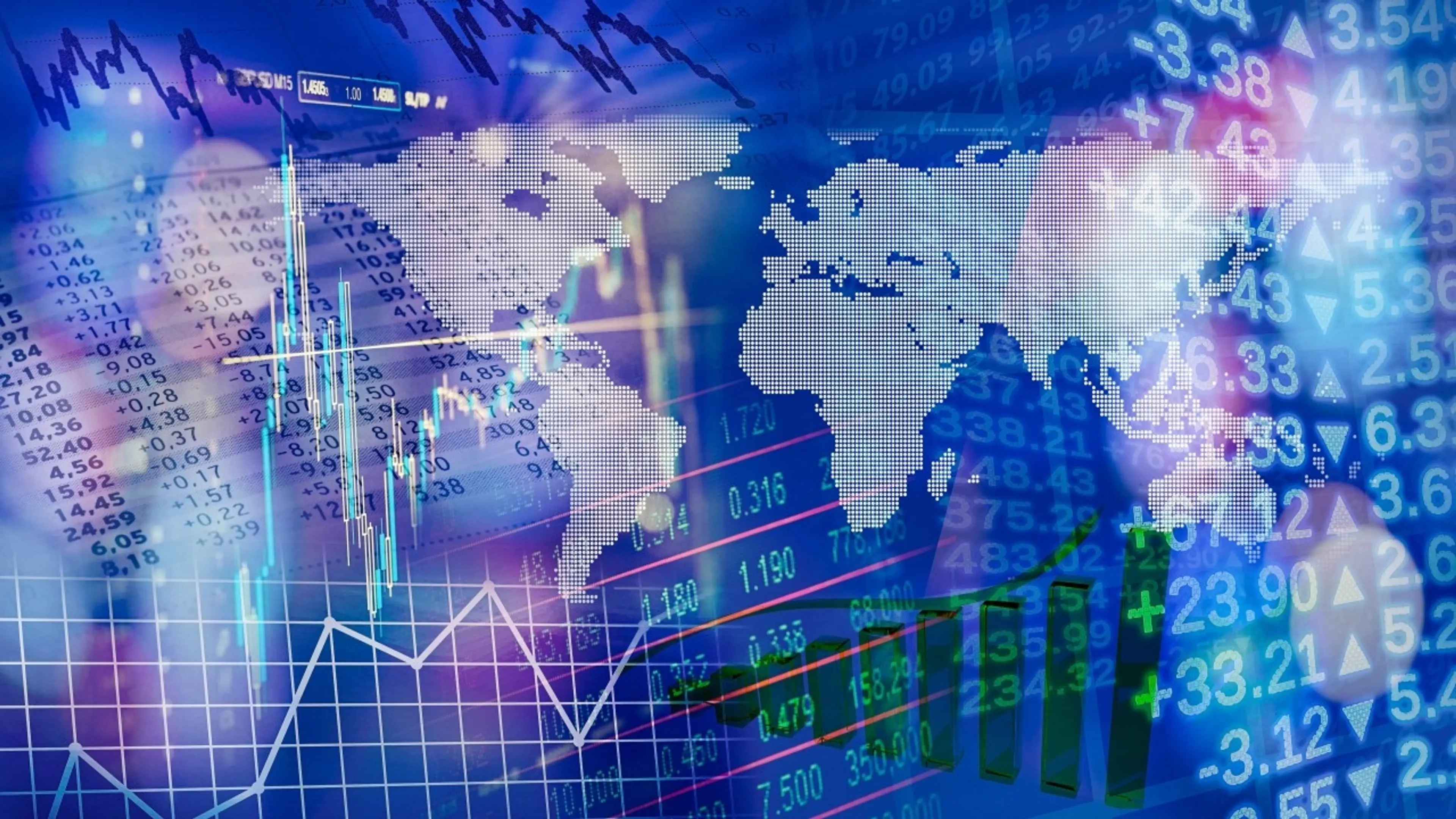 Image depicting stock markets and market analysis