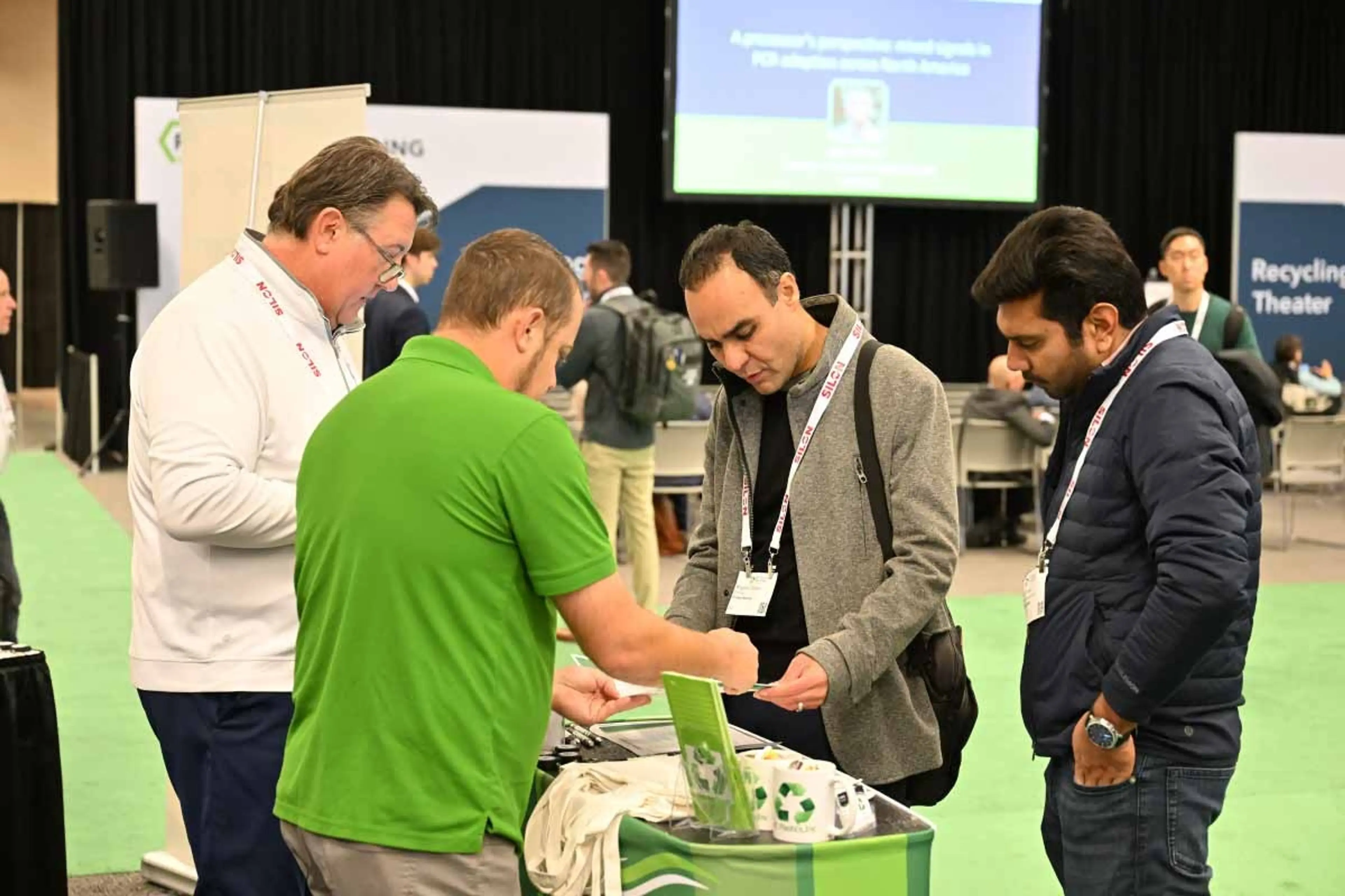 Networking at AMI's Plastics World Expos North America 2025