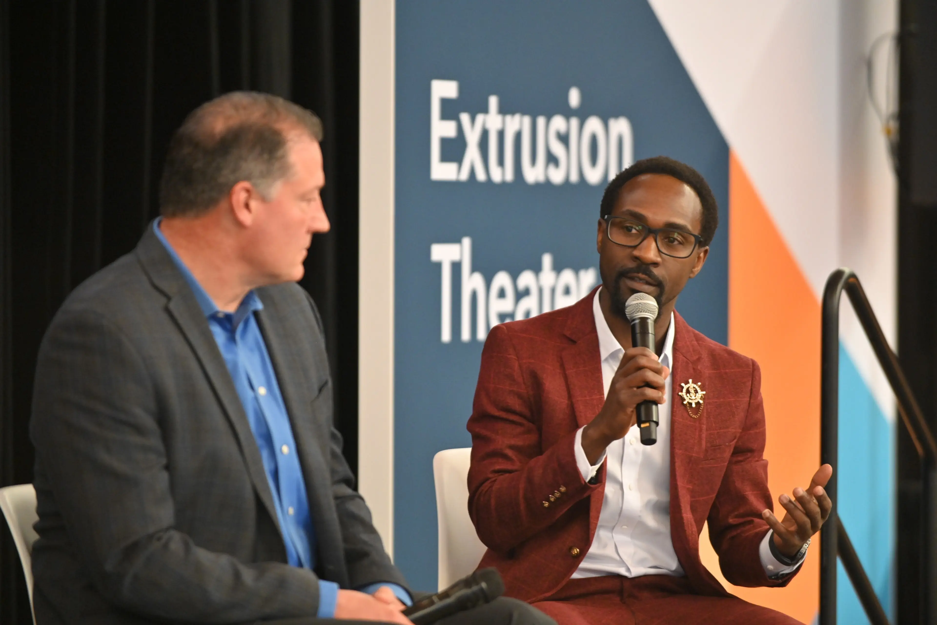 Extrusion theatre at AMI's Plastics World Expos North America 2025