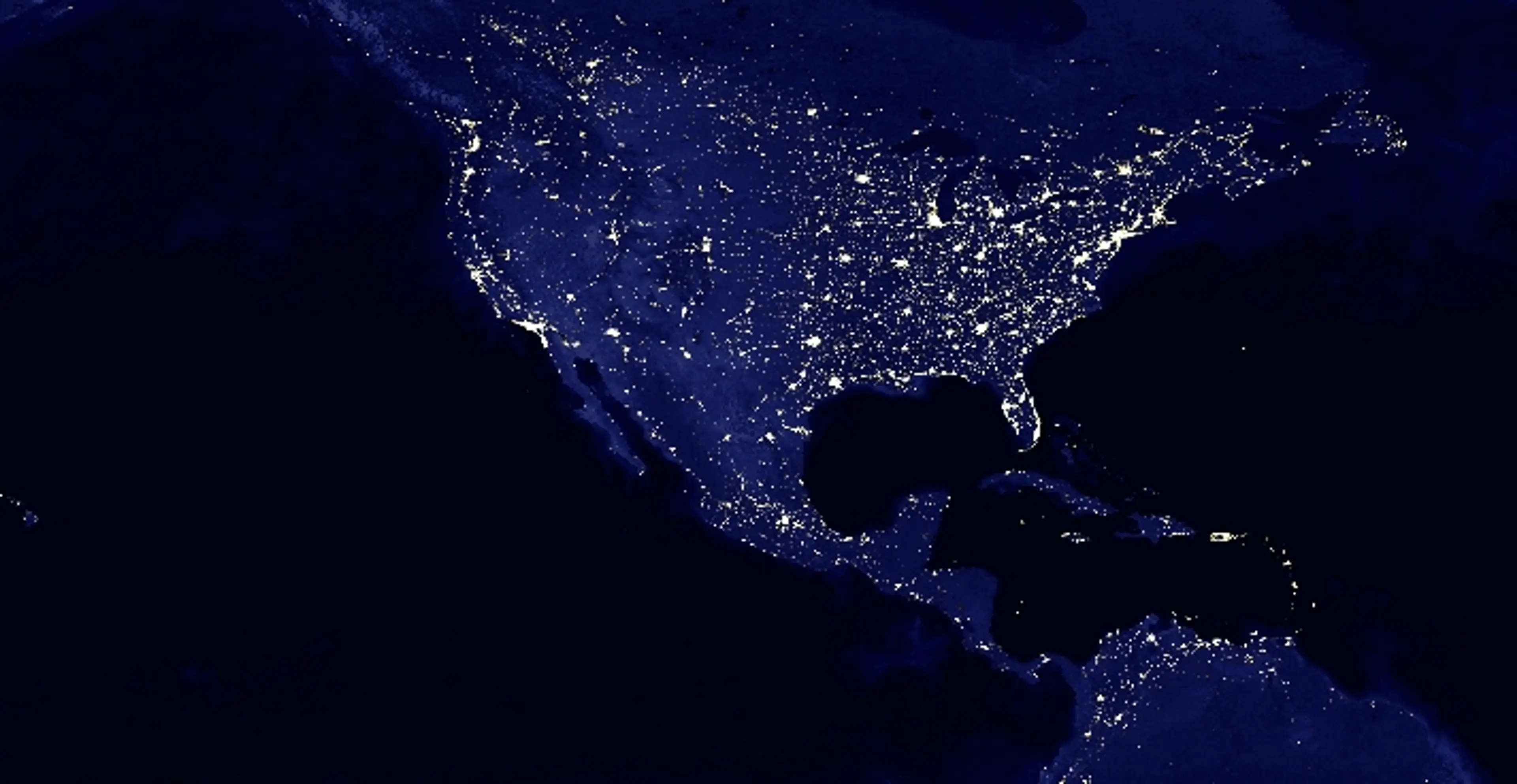 Globe focusing on North America