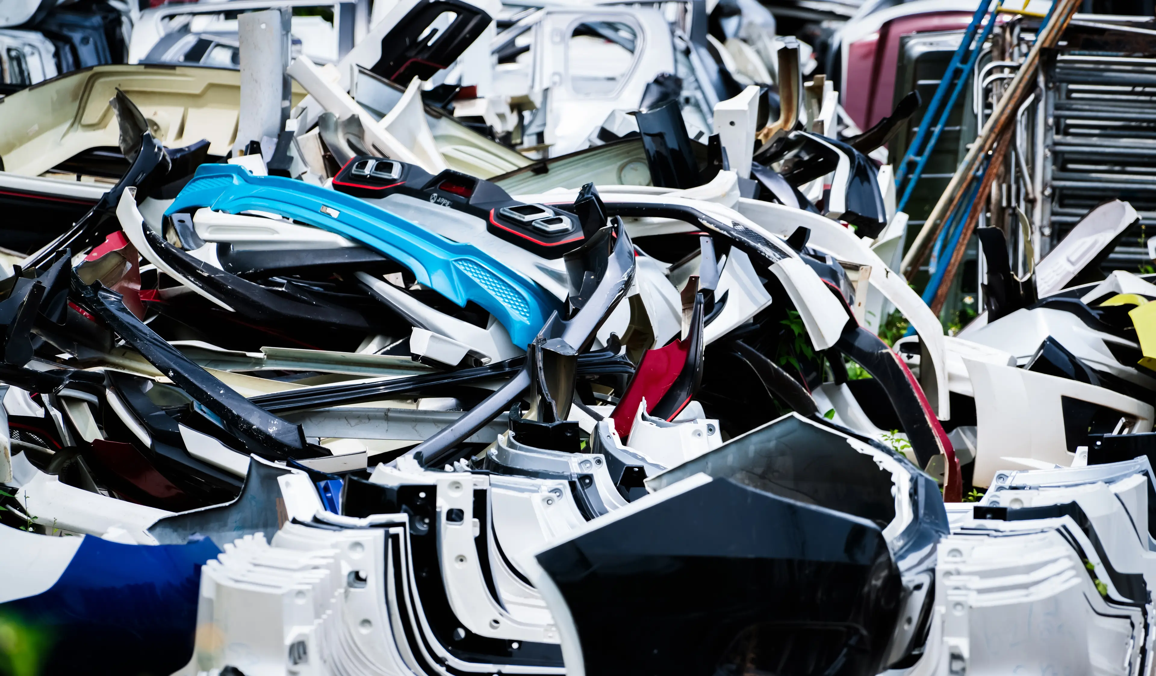 Recycling Car bumpers