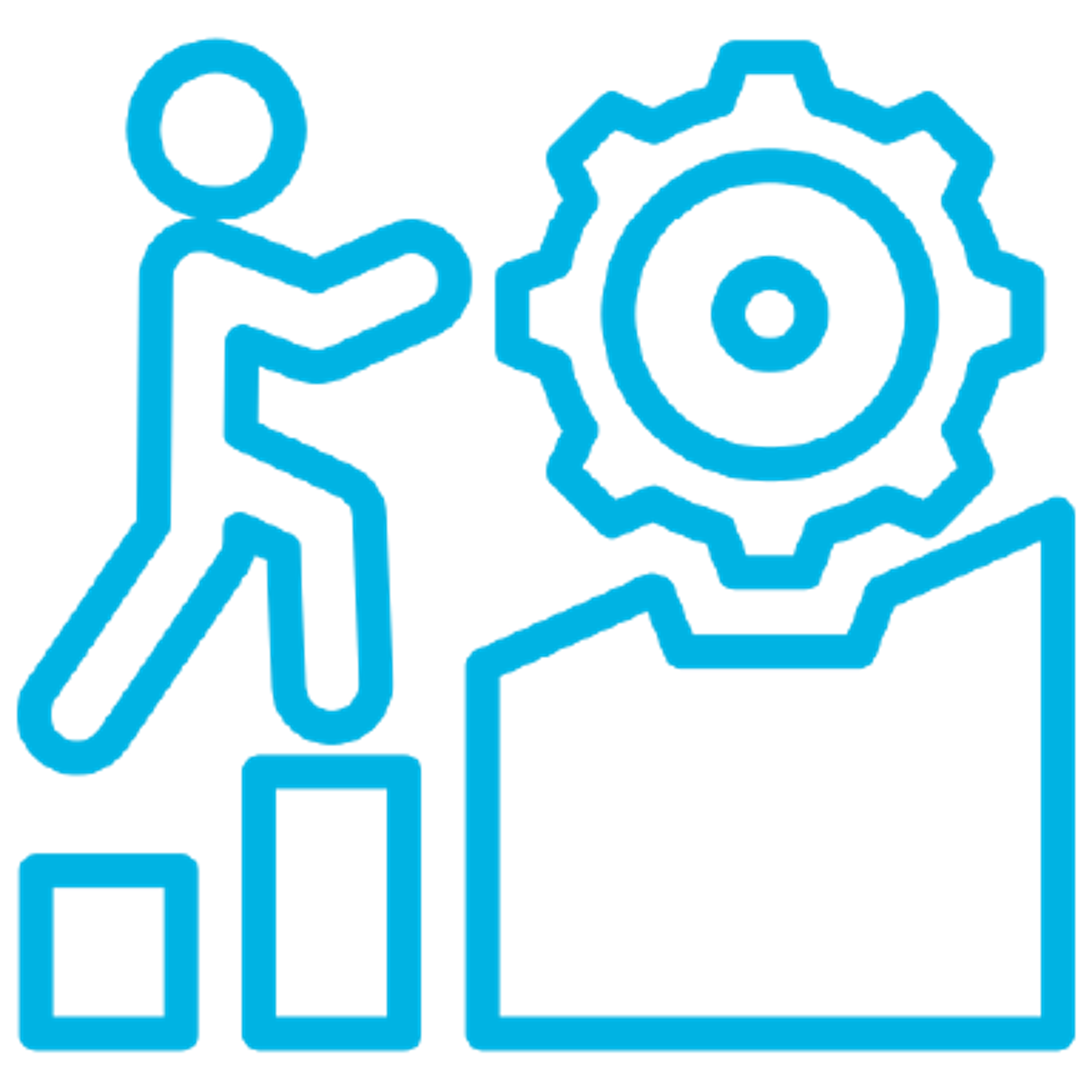 HEX 00b3e3 Icon depicting challenges